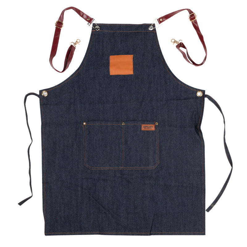 Grembiule da Parrucchiere Denim BB-16 - immagine 4