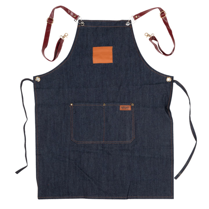 Grembiule da Parrucchiere Denim BB-16 - immagine 4