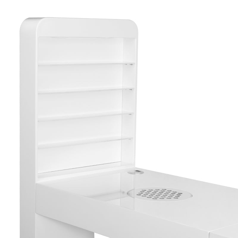 Tavolo da Manicure 310 Bianco Sinistra - immagine 3