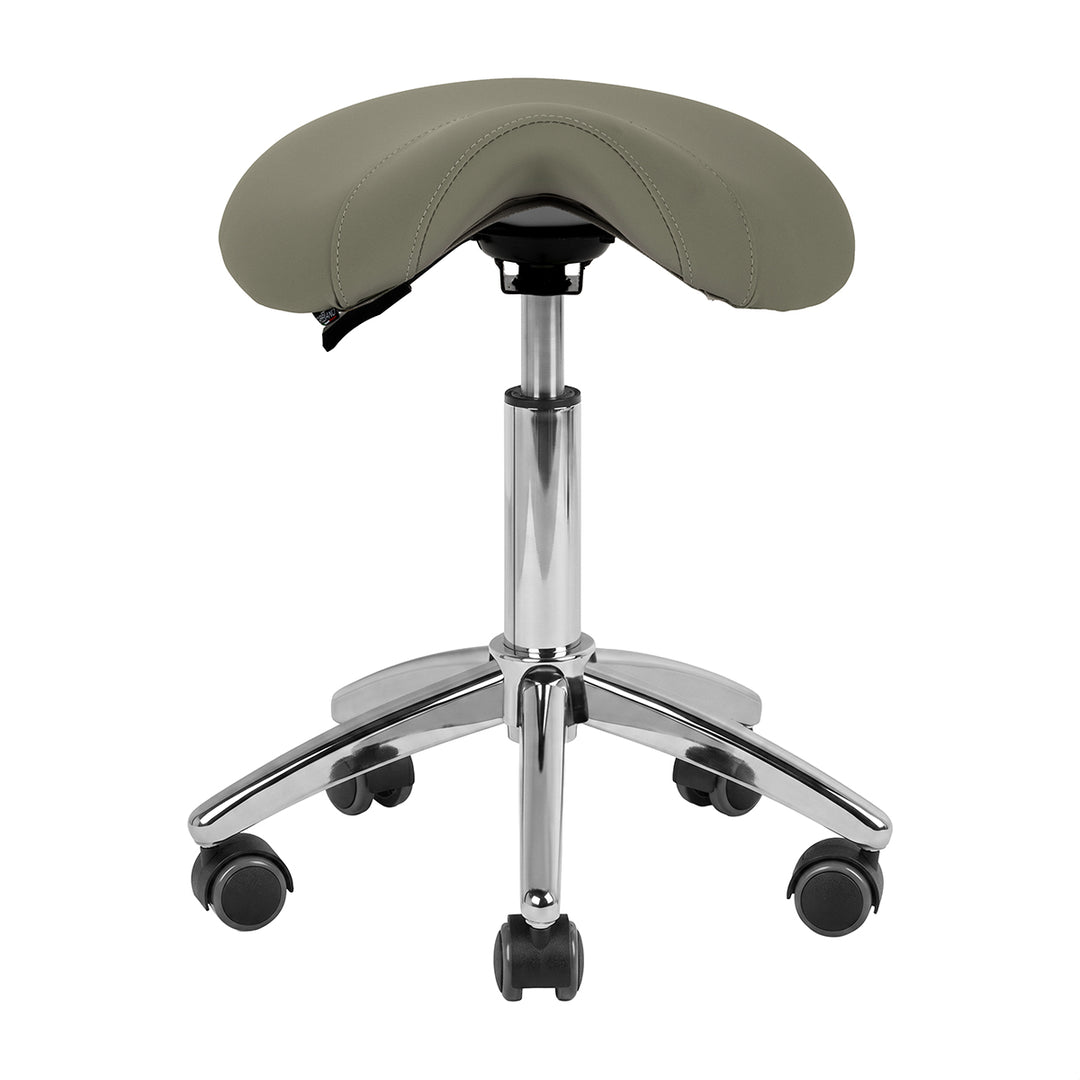 Sgabello con Ruote AM-302 Grigio - immagine 2