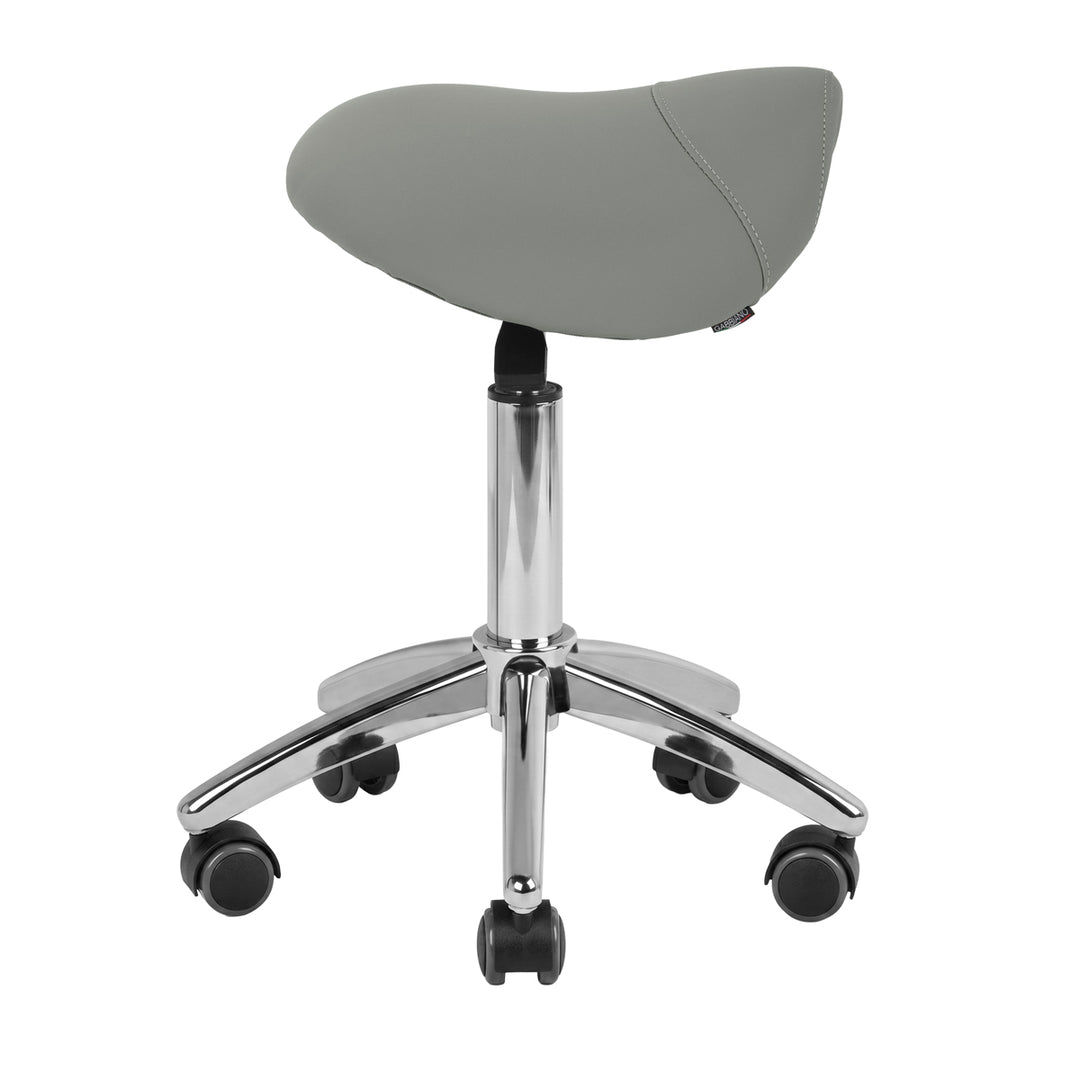 Sgabello con Ruote AM-302 Grigio - immagine 3