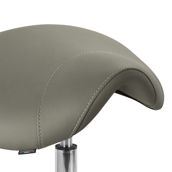 Sgabello con Ruote AM-302 Grigio - immagine 5