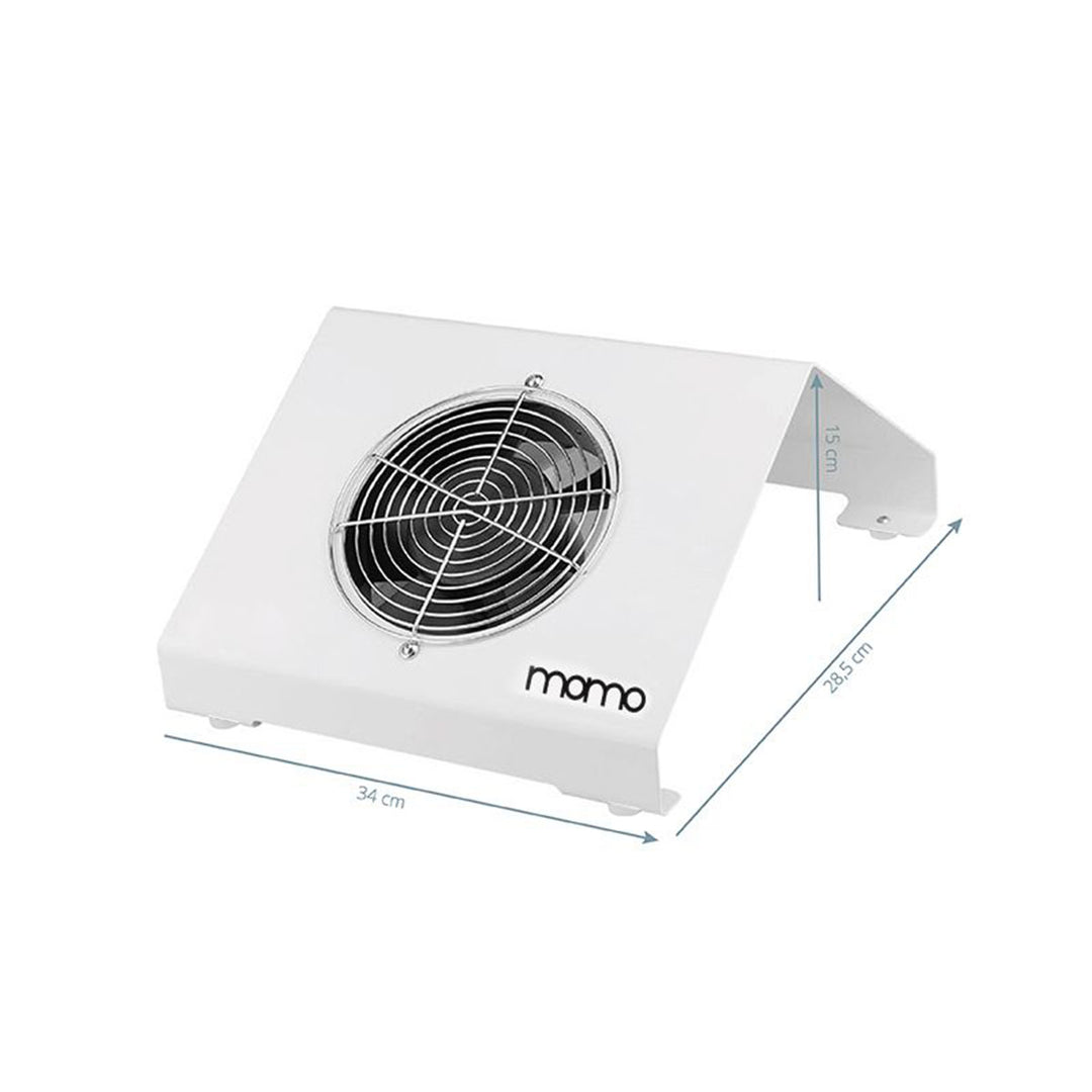 Aspiratore per Unghie Momo X-2S 65W Professionale Bianco - immagine 5