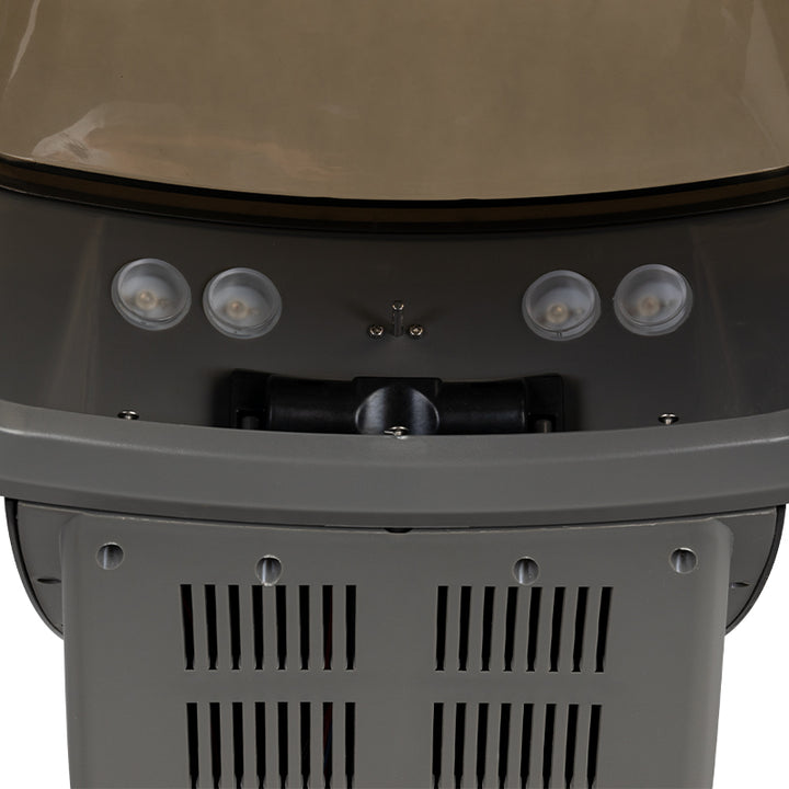 Casco Vaporizzatore su Stativo Gabbiano 408D con Ozonizzazione Attiva Nero - immagine 8