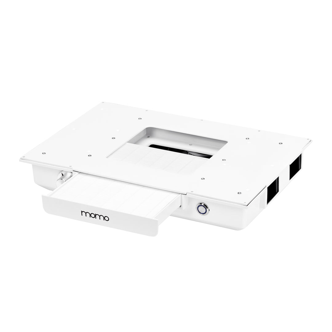 Aspiratore per Unghie da Incasso Momo Professionale J-02 Bianco