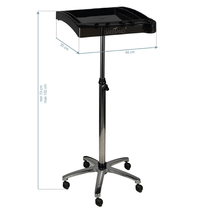 Carrello Parrucchiere Gabbiano 265 Nero - immagine 4
