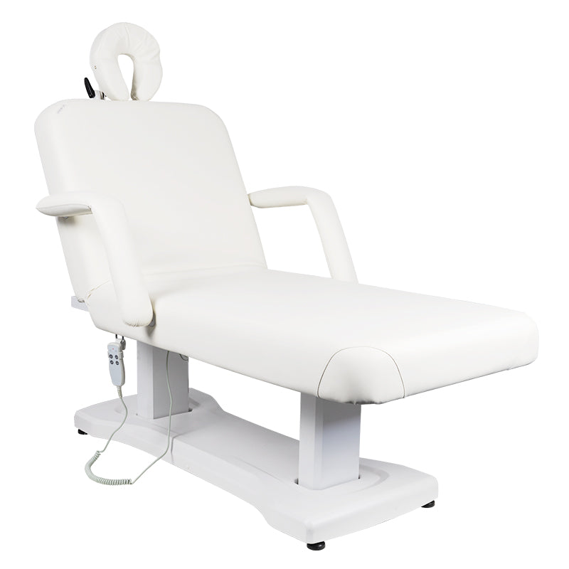 Lettino da massaggio elettrico Azzurro 819A Bianco - immagine 2