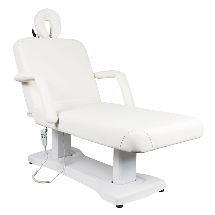 Lettino da massaggio elettrico Azzurro 819A Bianco - immagine 2