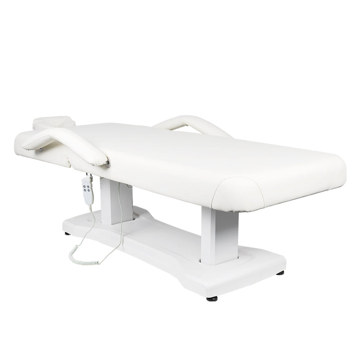 Lettino da massaggio elettrico Azzurro 819A Bianco - immagine 3