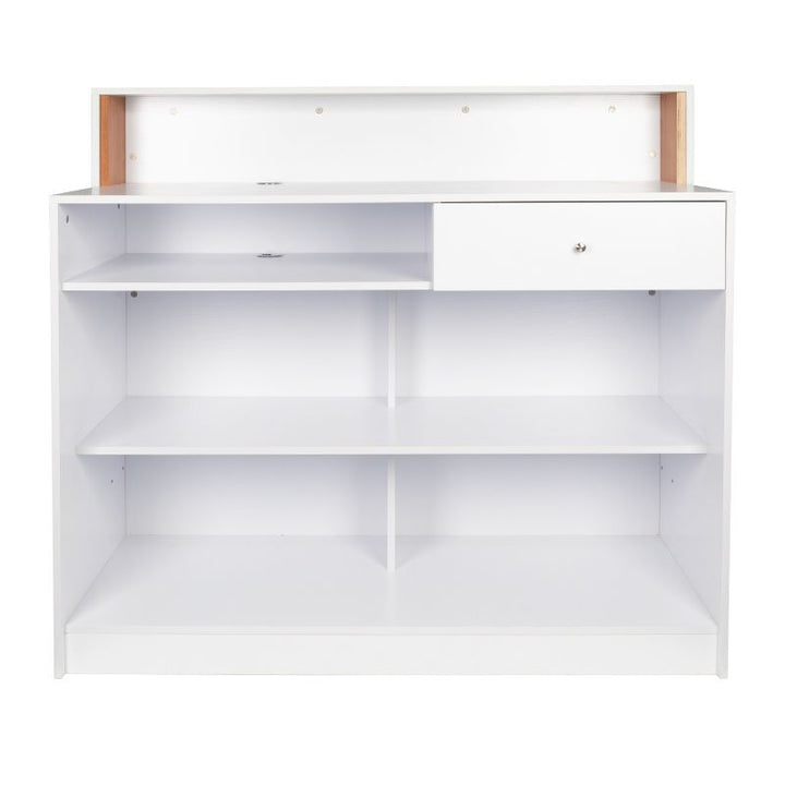 Bancone Reception Gabbiano Pearl Bianco - immagine 2