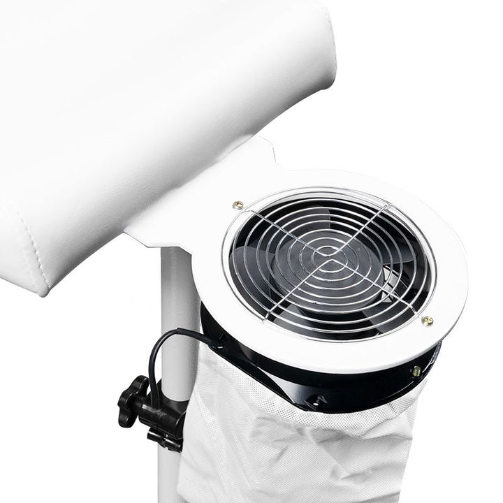 Aspiratore per Unghie Pedicure Azzurro F-18A Bianco - immagine 2