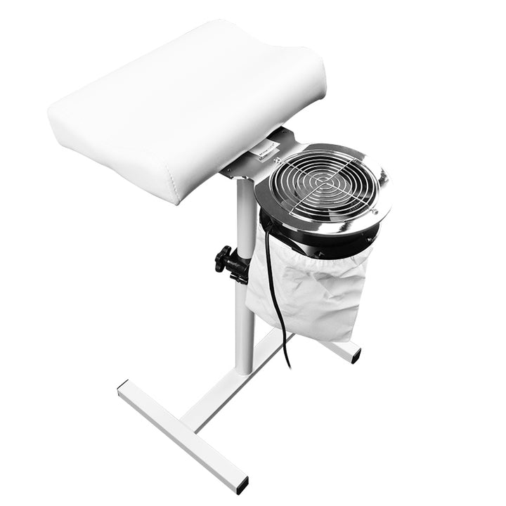 Aspiratore per Unghie Pedicure Azzurro F-18A Cromo - immagine 2