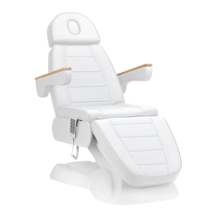 Poltrona Estetica Elettrica Lux 273B con 3 Motori Bianco