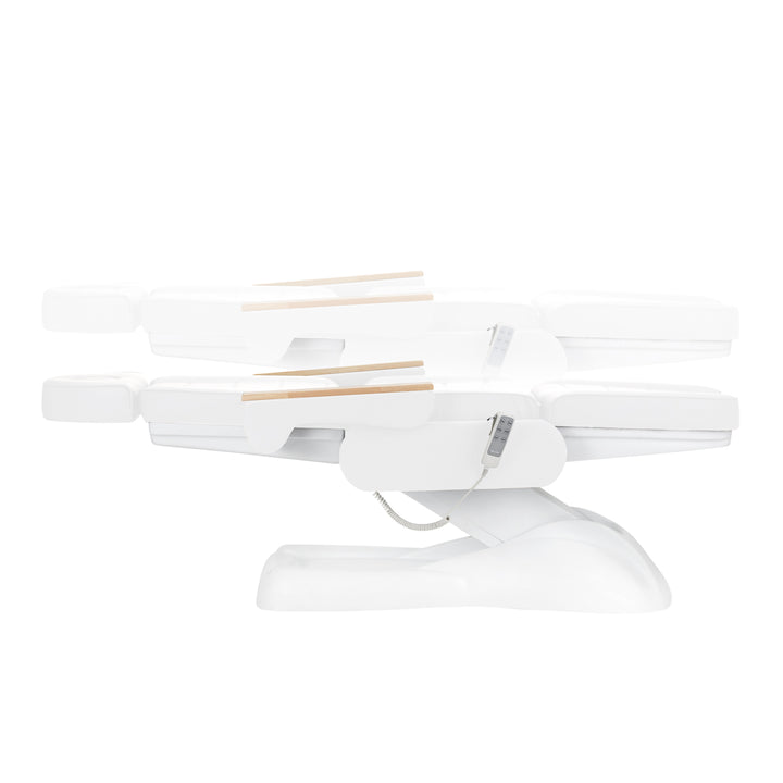 Poltrona Estetica Elettrica Lux 273B con 3 Motori Bianco - immagine 5