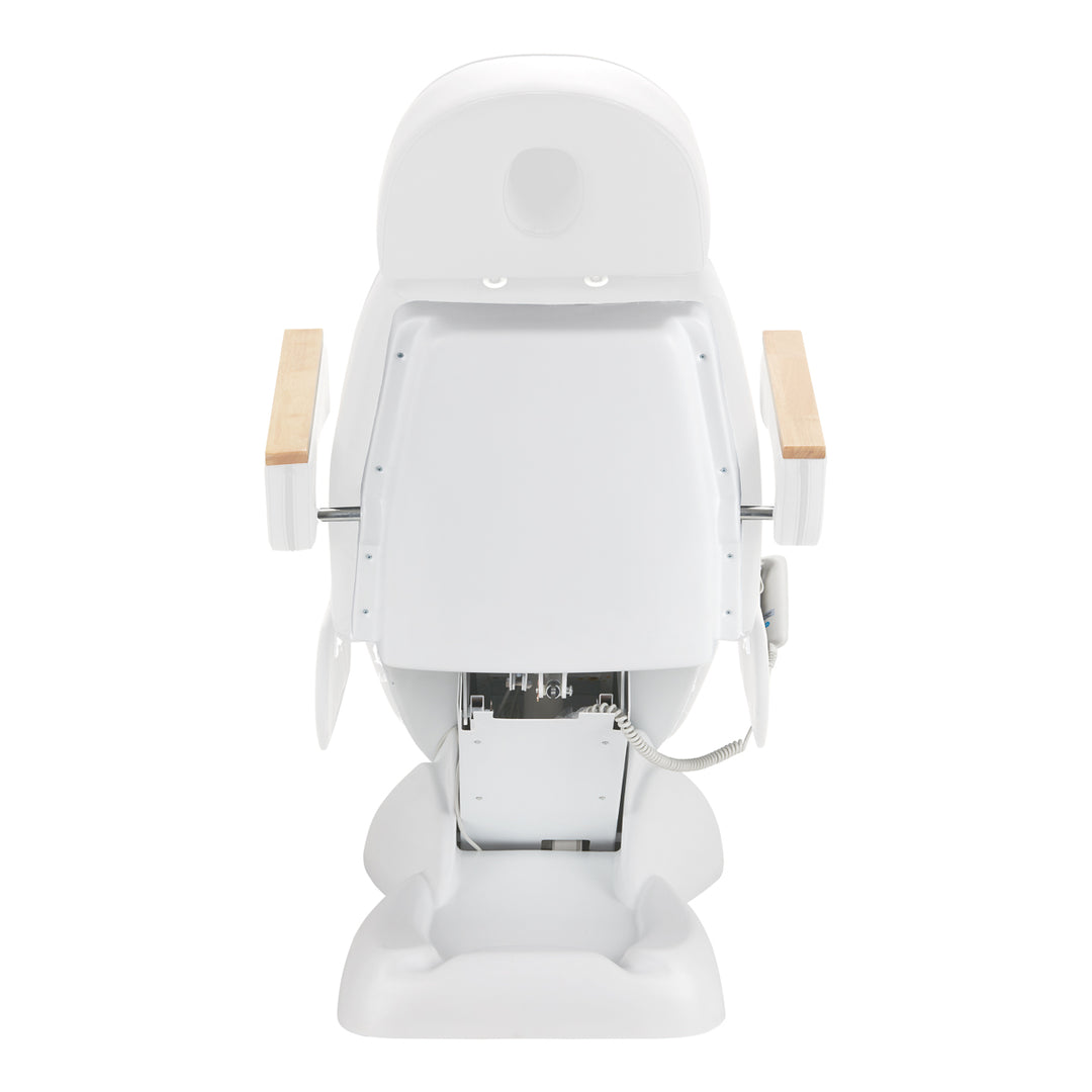 Poltrona Estetica Elettrica Lux 273B con 3 Motori Bianco - immagine 7