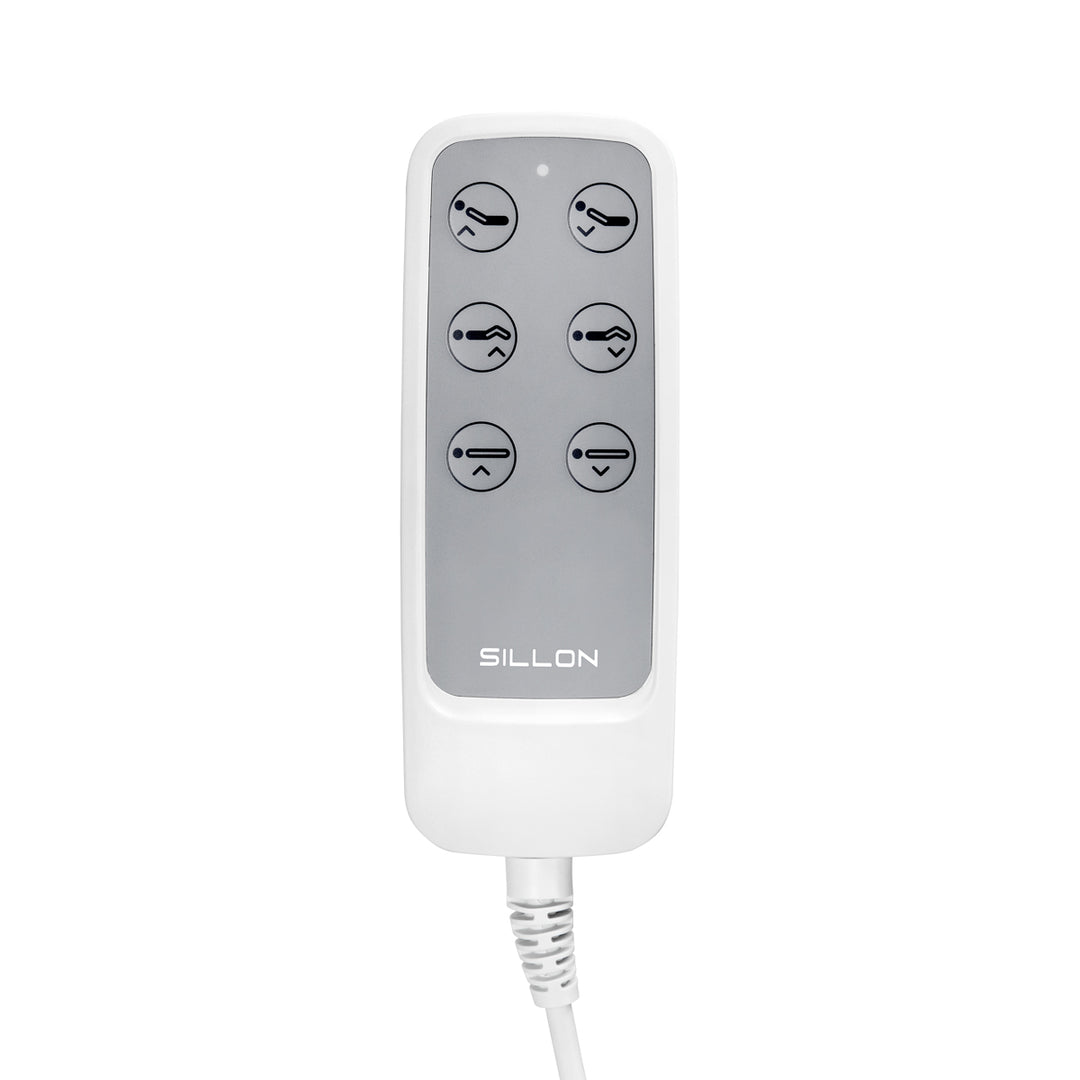 Poltrona Estetica Elettrica Lux 273B con 3 Motori Bianco - immagine 13