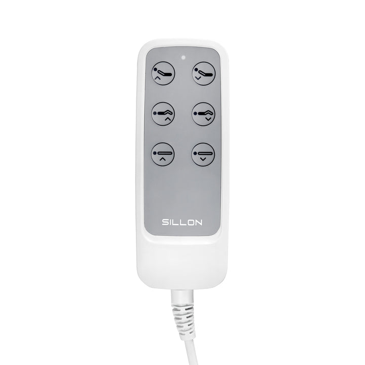 Poltrona Estetica Elettrica Lux 273B con 3 Motori Bianco - immagine 13