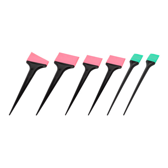 Set di Pennelli per Tinta in Silicone (6 Pezzi)
