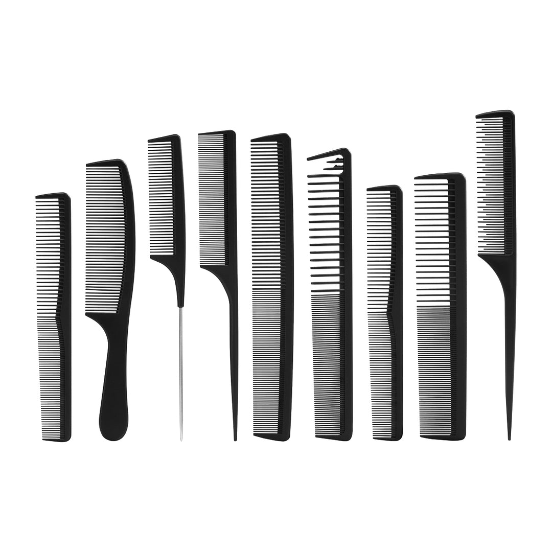 Set di Pettini Carbonio N-20 (9 Pezzi)
