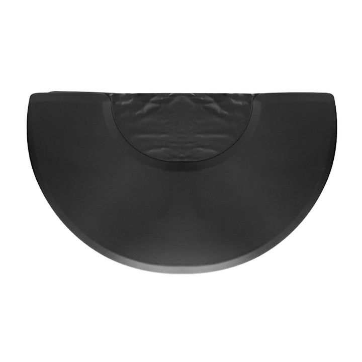 Tappeto Parrucchiere per Poltrona Semicircolare Nero - immagine 2