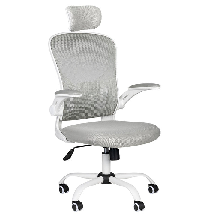 Sedia da ufficio Max Comfort 73H Bianco-Grigio 1