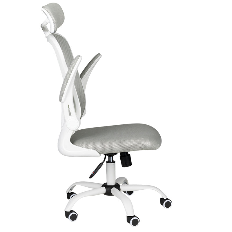 Sedia da ufficio Max Comfort 73H Bianco-Grigio 3