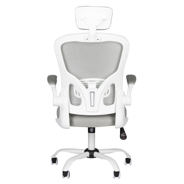 Sedia da ufficio Max Comfort 73H Bianco-Grigio 5