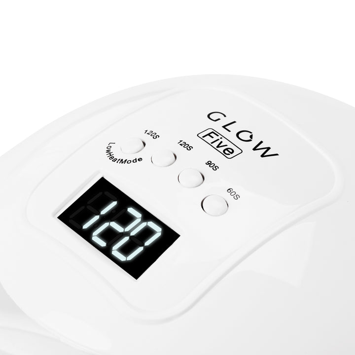 Lampada UV Unghie Dual LED Glow 5 48W USB Bianco