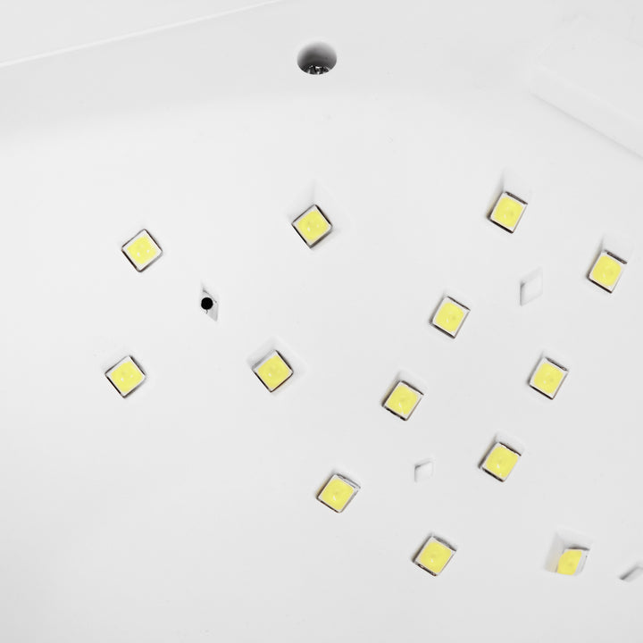Lampada UV Unghie Dual LED Glow 5 48W USB Bianco