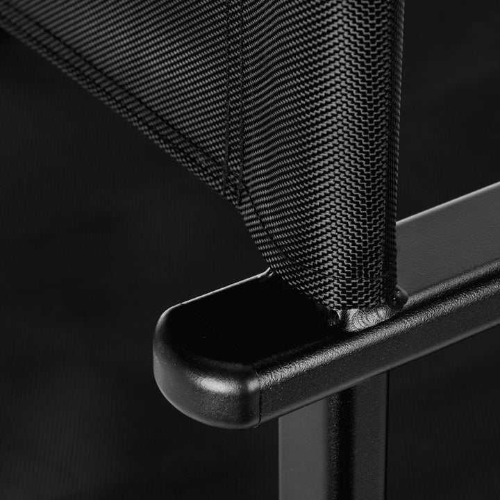 Sedia Trucco Pieghevole Alluminio Gabbiano Nero - immagine 5