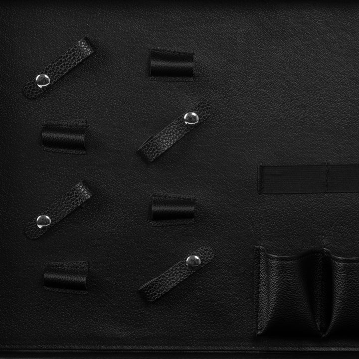Valigetta Parrucchiere Alluminio con Lucchetto a Combinazione e Tracolla Bianco-Nero - immagine 4