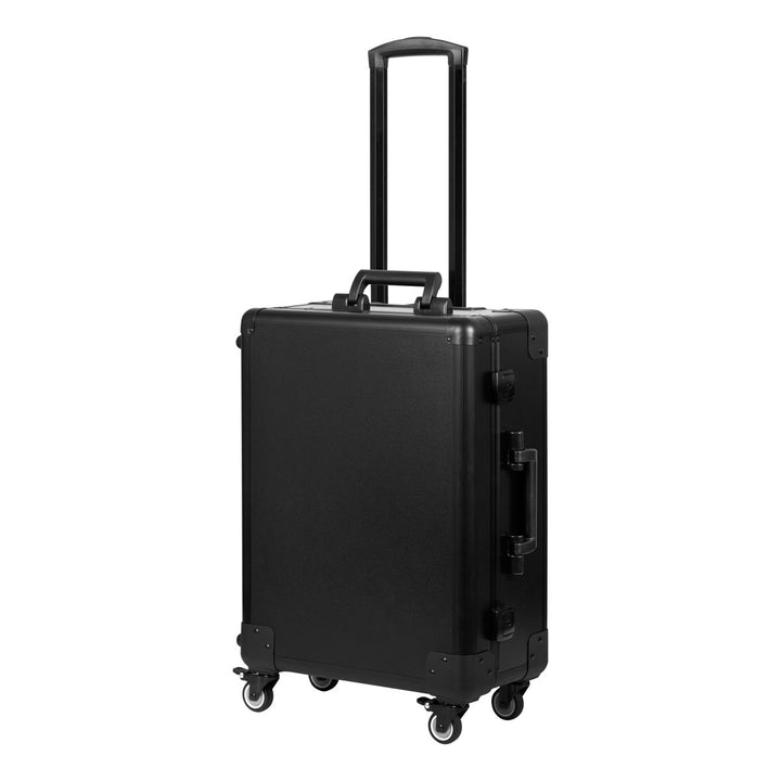 Valigia Trucco Postazione Mobile T-27 con Specchio Illuminato Nero - immagine 3