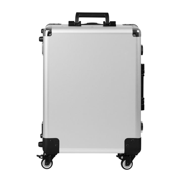 Valigia Trucco Postazione Mobile T-27 con Specchio Illuminato Argento - immagine 4