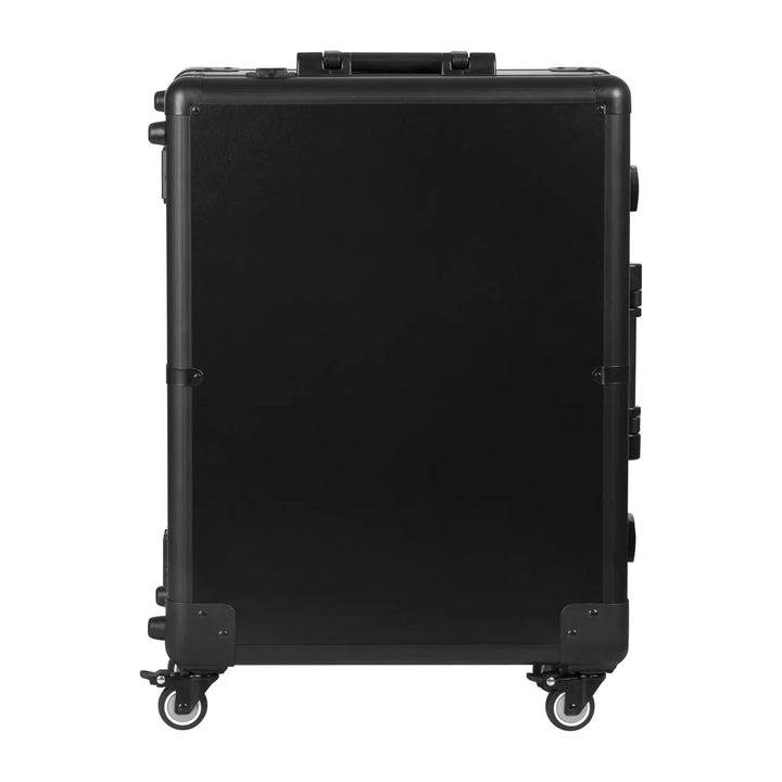 Valigia Trucco Postazione Mobile con Specchio Illuminato e Casse Nero - immagine 4