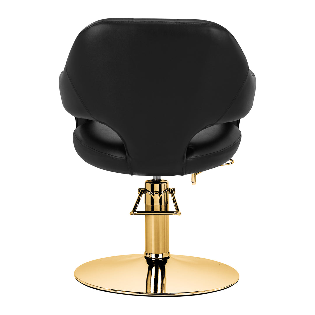 Poltrona Parrucchiere Gabbiano Parma Oro-Nero - immagine 3