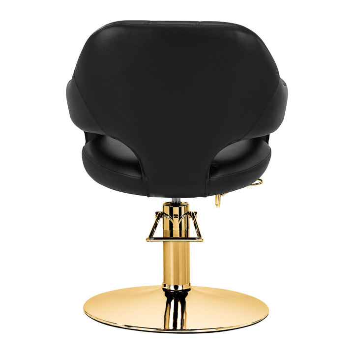 Poltrona Parrucchiere Gabbiano Parma Oro-Nero - immagine 3