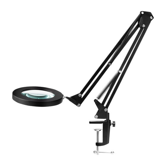 Lampada con Lente LED SMD 8D a Morsetto USB Glow 308 Nera