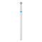 Exo Punte fresa pedicure Diamante Palla Rotondo ⌀3.1 mm Media