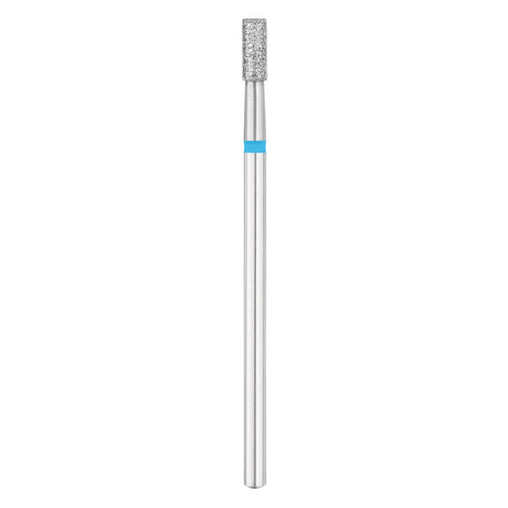 Exo Punte fresa pedicure Diamante Cilindro Piatto ⌀1.8/8 mm Media