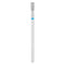 Exo Punte fresa pedicure Diamante Cilindro Piatto ⌀1.8/8 mm Media