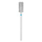 Exo Punte fresa pedicure Diamante Cilindro Piatto ⌀6/13 mm Media