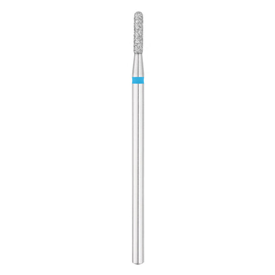 Exo Punte fresa pedicure Diamante Cilindro Rotondo ⌀1.8/8 mm Media