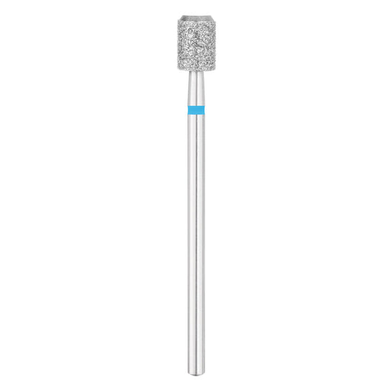 Exo Punte fresa pedicure Diamante Cilindro Piatto/Rotondo ⌀5/7 mm Media