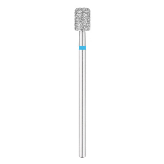 Exo Punte fresa pedicure Diamante Cilindro Rotondo/Rotondo ⌀5/7 mm Media