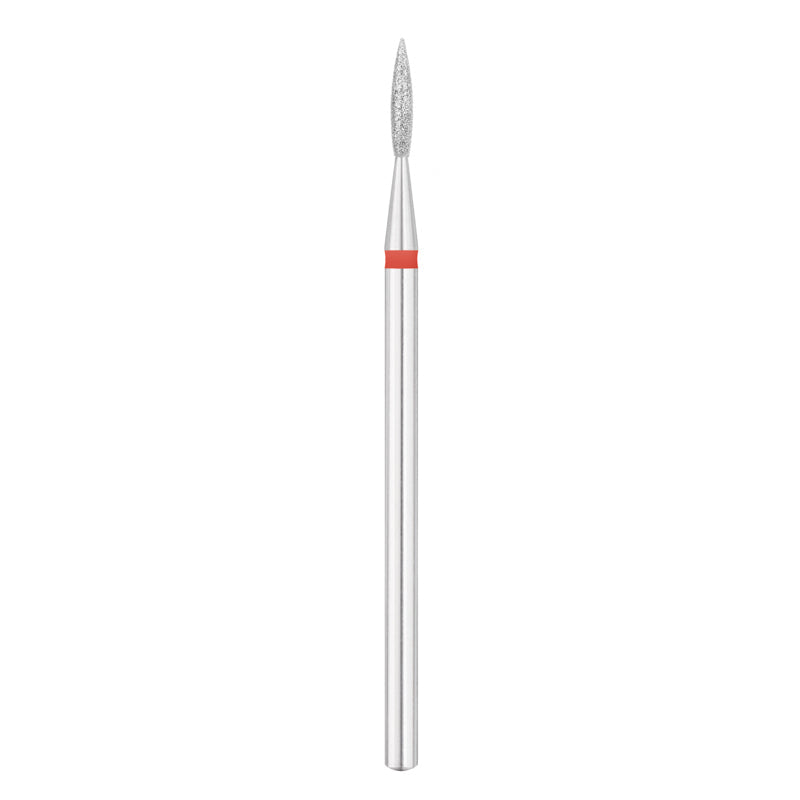 Exo Punte fresa pedicure Diamante fiamma Rotondo ⌀1.6/8 mm Leggera