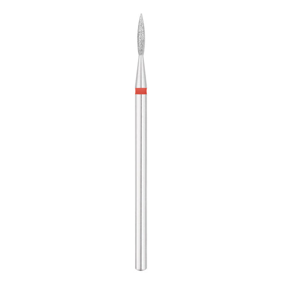 Exo Punte fresa pedicure Diamante fiamma Rotondo ⌀1.6/8 mm Leggera
