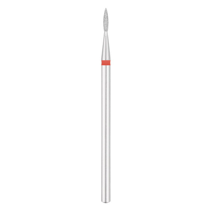 Exo Punte fresa pedicure Diamante fiamma Rotondo ⌀1.8/8 mm Leggera