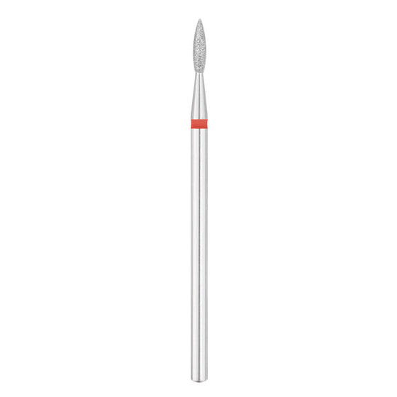 Exo Punte fresa pedicure Diamante fiamma Rotondo ⌀2.1/8 mm Leggera