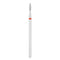 Exo Punte fresa pedicure Diamante fiamma Rotondo ⌀2.1/8 mm Leggera