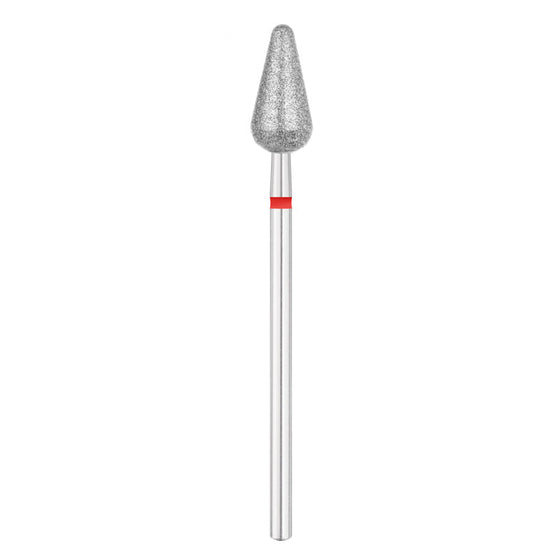 Exo Punte fresa pedicure Diamante Coppie Rotondo ⌀6/12 mm Leggera